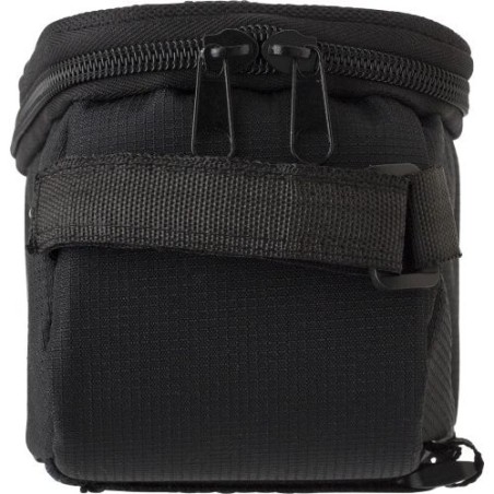 Sacoche  en polyester 600D pour vélo Priya Matières : nylon Couleurs : noir personnalisable avec votre logo