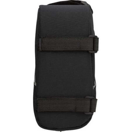 Sacoche  en polyester 600D pour vélo Priya Matières : nylon Couleurs : noir cadeau entreprise pas cher