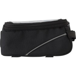 Sacoche  en polyester 600D pour vélo Priya Matières : nylon Couleurs : noir impression haute définition