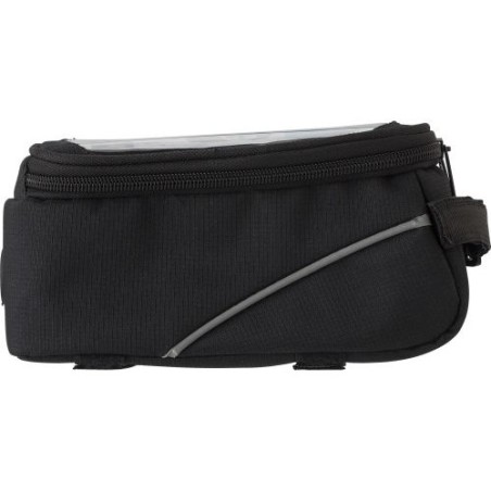 Sacoche  en polyester 600D pour vélo Priya Matières : nylon Couleurs : noir impression haute définition