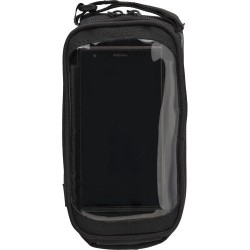Sacoche  en polyester 600D pour vélo Priya Matières : nylon Couleurs : noir marquage laser ultra précis