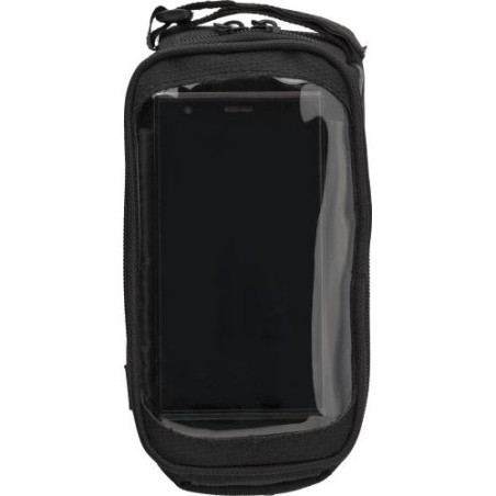 Sacoche  en polyester 600D pour vélo Priya Matières : nylon Couleurs : noir marquage laser ultra précis