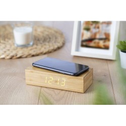 Chargeur à induction en bambou Rosie 2