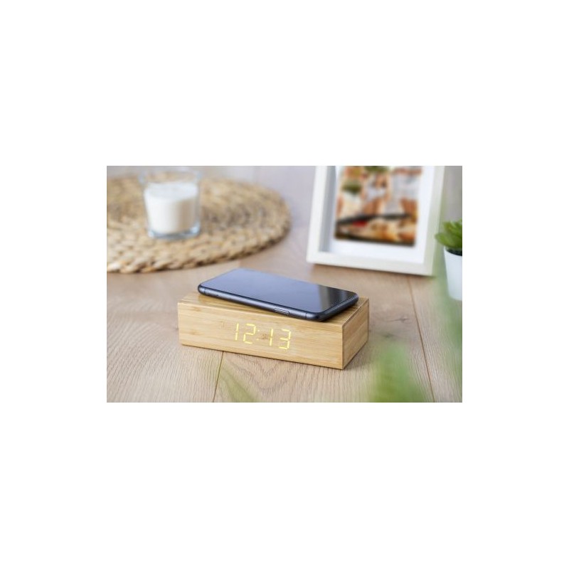 Chargeur à induction en bambou Rosie