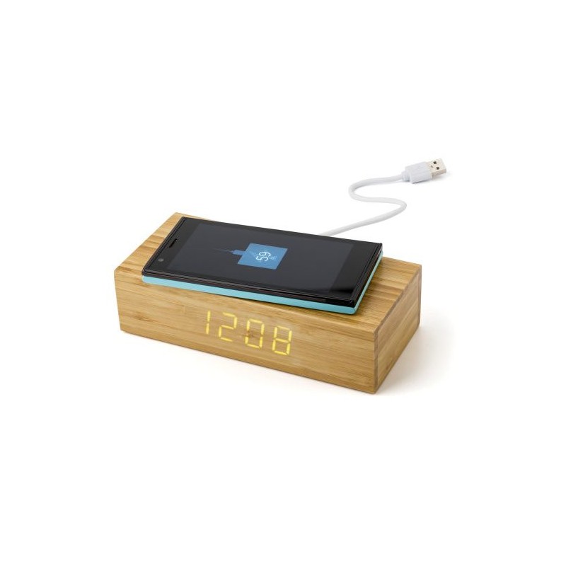 Chargeur à induction en bambou Rosie