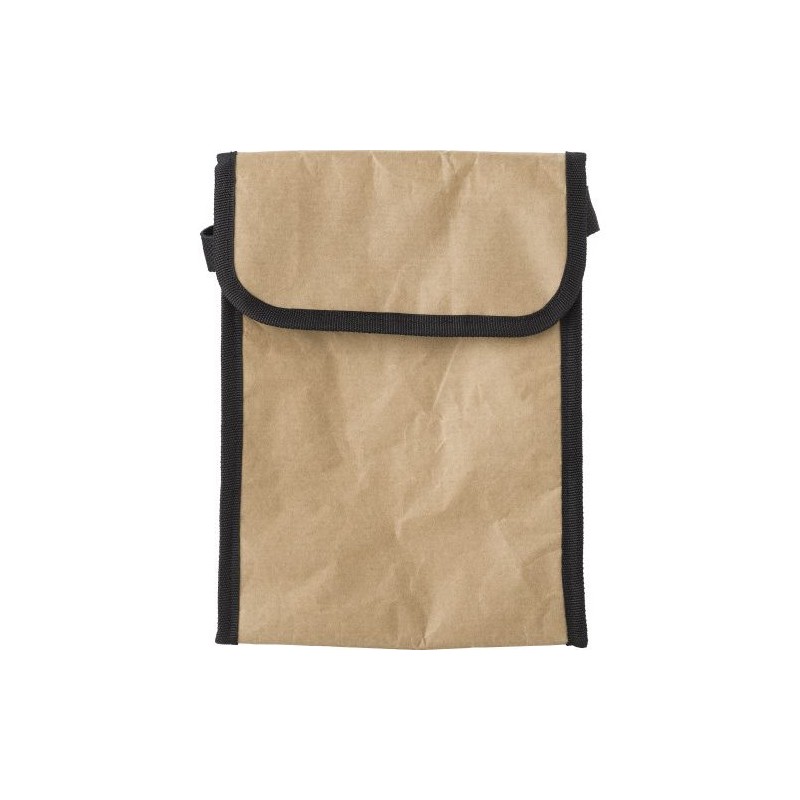 Lunch bag isotherme laminé  Stefan Matières : papier Couleurs : brun