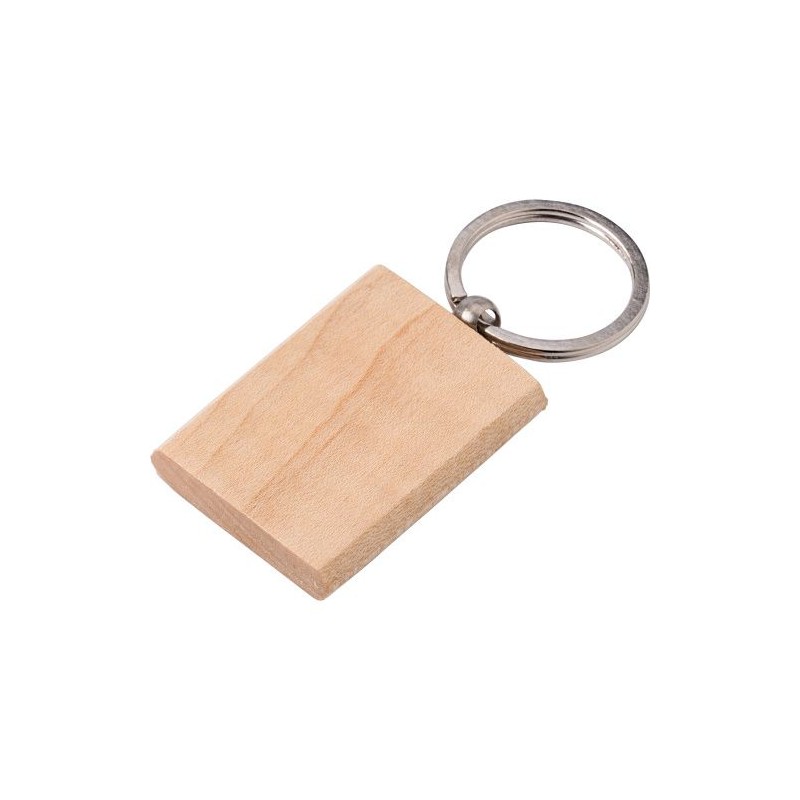 Porte-clés en bois Shania : Élégance Naturelle