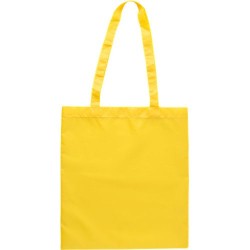 Sac shopping personnalisé en rPET  Anaya Matières : polyester Couleurs : jaune