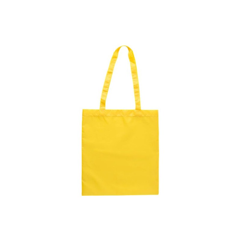 Sac shopping personnalisé en rPET  Anaya Matières : polyester Couleurs : jaune
