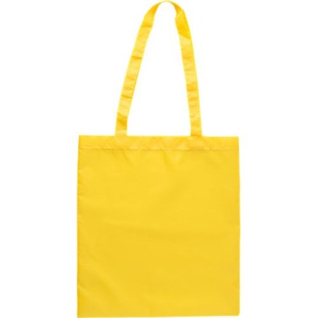 Sac shopping personnalisé en rPET  Anaya Matières : polyester Couleurs : jaune