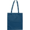 Sac shopping personnalisé en rPET  Anaya Matières : polyester Couleurs : bleu impression haute définition