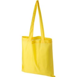 Sac shopping personnalisé en rPET  Anaya Matières : polyester Couleurs : rouge personnalisable avec votre logo