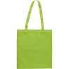 Sac shopping personnalisé en rPET  Anaya Matières : polyester Couleurs : vert citron personnalisable avec votre logo