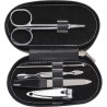 Set de Manucure Personnalisé Éco-responsable Blake - Outils Beauté Matières : acier inoxydable Couleurs : noir