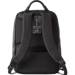 Sac à dos antivol en nylon personnalisable pour ordinateur USB Cleo Matières : nylon Couleurs : noir 2