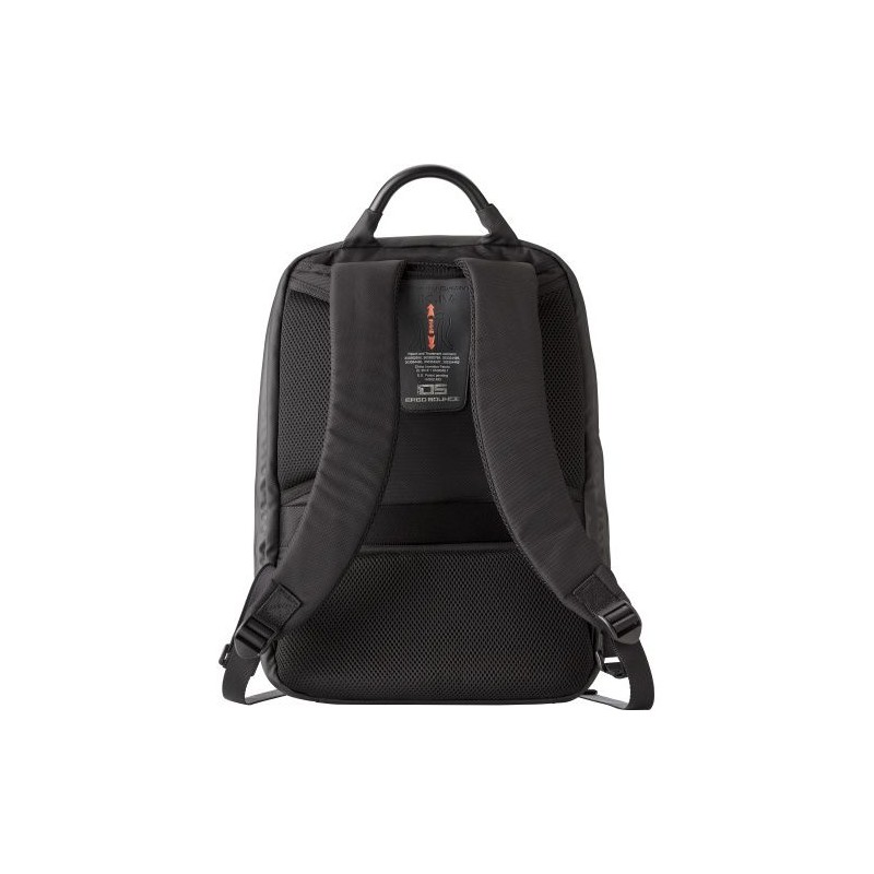 Sac à dos antivol en nylon personnalisable pour ordinateur USB Cleo Matières : nylon Couleurs : noir personnalisable avec votre 
