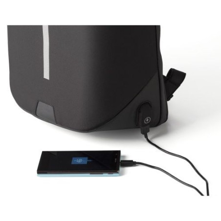 Sac à dos ordinateur USB personnalisable