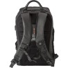Sac à dos  porte-ordinateur en PU personnalisé USB Rishi Matières : polyester Couleurs : noir personnalisable avec votre logo