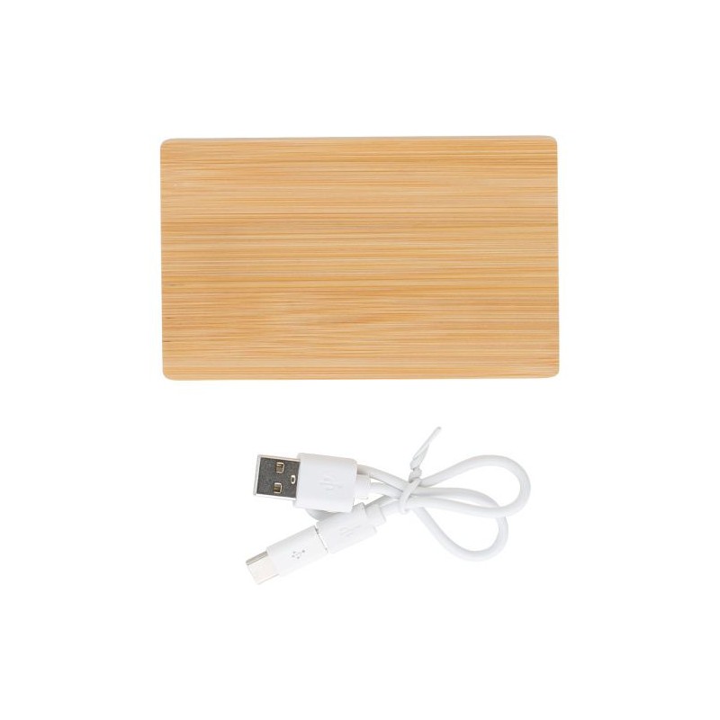 Chargeur  4 000mAh Ruby Matières : bambou Couleurs : brun