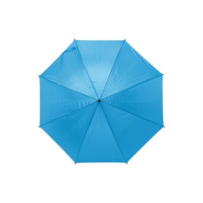Parapluie  en polyester 170T - Rachel Matières : polyester Couleurs : bleu clair marquage laser ultra précis