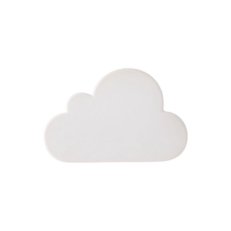 Cadeau Anti-Stress Personnalisé 'nuage' Franco - Détente Assurée Matières : plastique Couleurs : blanc