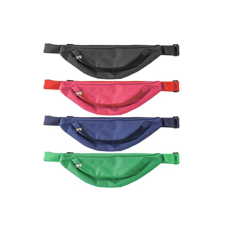 Sac banane  en Oxford - Ellie Matières : tissu Couleurs : rouge livraison express 24h 48h