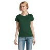 T-Shirt Femme Personnalisé 190g Confort et Style - Imperial Women Matières : coton Taille textile : 3XL Couleurs : vert bouteill