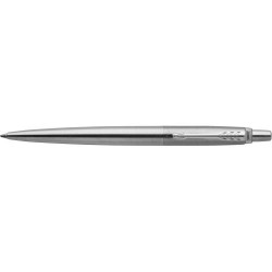 Stylo bille personnalisé élégant Parker Jotter Matières : métal Couleurs : argenté livraison express 24h 48h