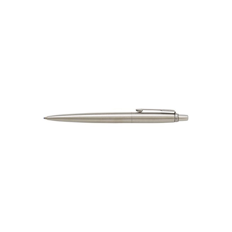 Stylo bille personnalisé élégant Parker Jotter Matières : métal Couleurs : argenté cadeau collaborateur premium
