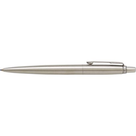 Stylo bille personnalisé élégant Parker Jotter Matières : métal Couleurs : argenté cadeau collaborateur premium