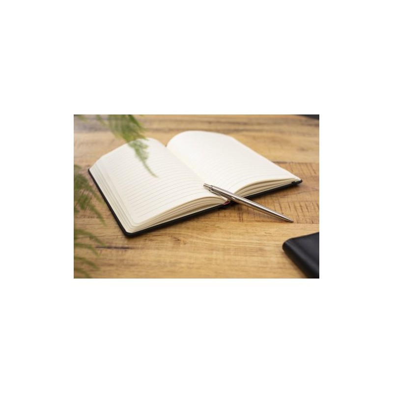 Stylo bille personnalisé élégant Parker Jotter Matières : métal Couleurs : argenté impression logo haute qualité