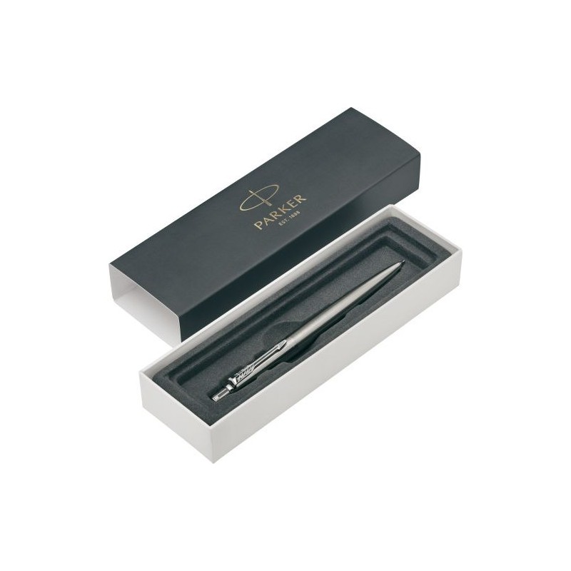 Porte-mine  personnalisé Parker Jotter Core - Luxe et fonctionnalité Matières : métal Couleurs : argenté cadeau entreprise pas c