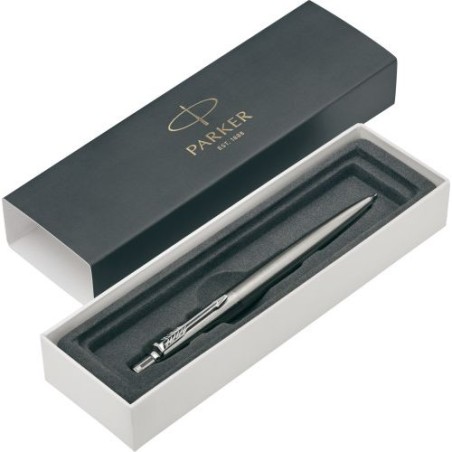 Porte-mine  personnalisé Parker Jotter Core - Luxe et fonctionnalité Matières : métal Couleurs : argenté cadeau entreprise pas c