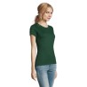 T-Shirt Femme Personnalisé 190g Confort et Style - Imperial Women Matières : coton Taille textile : 3XL Couleurs : vert bouteill