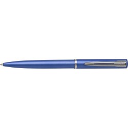 Stylo bille personnalisé  Waterman Graduate - Cadeau d'entreprise Matières : métal Couleurs : bleu personnalisable avec votre lo