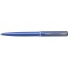 Stylo bille personnalisé  Waterman Graduate - Cadeau d'entreprise Matières : métal Couleurs : bleu personnalisable avec votre lo