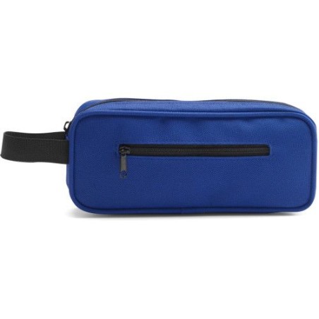 Trousse personnalisée en nylon - Cadeau d'entreprise Iago Matières : nylon Couleurs : rouge impression haute définition