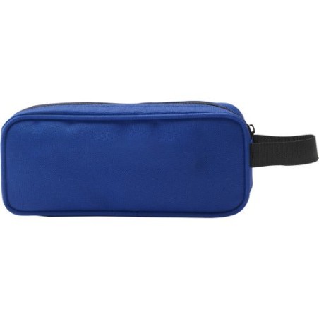 Trousse personnalisée en nylon - Cadeau d'entreprise Iago Matières : nylon Couleurs : bleu cobalt goodies publicitaire événement