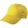 Casquette personnalisée en coton 5 panneaux - Lisa Matières : coton Couleurs : rouge goodies publicitaire durable