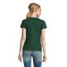 T-Shirt Femme Personnalisé 190g Confort et Style - Imperial Women Matières : coton Taille textile : S Couleurs : vert bouteille 