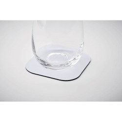 Sous-verre personnalisé  à sublimation LIENZO Matières : caoutchouc Couleurs : blanc impression haute définition