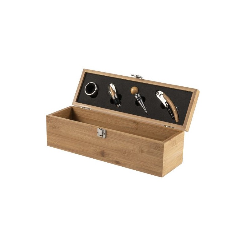 Set à vin en bambou Gareth - Élégance et Écologie