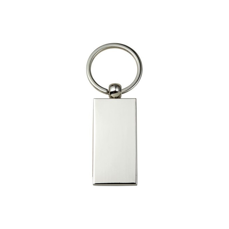 Porte-clés Personnalisé en Bois et Métal - Jennie Matières : bois Couleurs : brun personnalisable avec votre logo