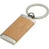 Porte-clés Personnalisé en Bois et Métal - Jennie Matières : bois Couleurs : brun livraison express 24h 48h