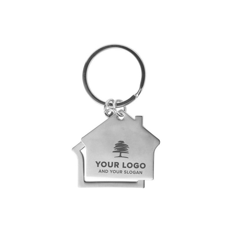 Porte-clés en métal Amaro - Élégance et Praticité