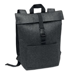 Sac à dos  en feutre RPET personnalisé INDICO PACK Matières : PET recyclé Couleurs : pierre