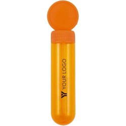 Réservoir à Savon à Bulles Personnalisé - Kaila Matières : polyéthylène (PE) Couleurs : blanc objet publicitaire robuste