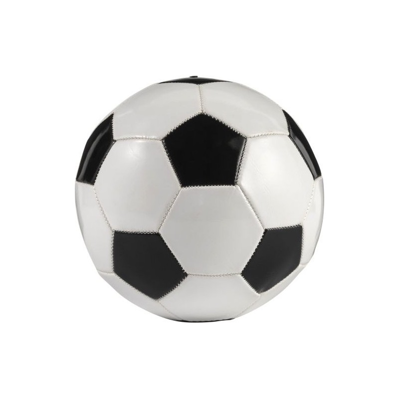 Ballon de football personnalisé publicitaire - Ariz Matières : caoutchouc Couleurs : blanc