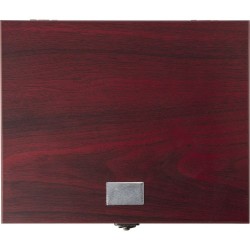 Coffret à vin personnalisable de 9 pièces - Emil Matières : métal Couleurs : brun