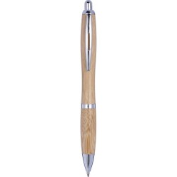 Stylo bille  en bambou personnalisé Carson Matières : bambou Couleurs : brun
